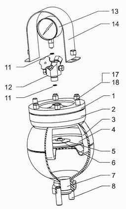 Компенсатор сферический КС-10.00.00.000-01